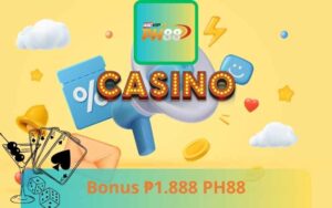 Bonus ₱1.888 PH88 1-Touch Promotion Receive Gifts In A Snap
